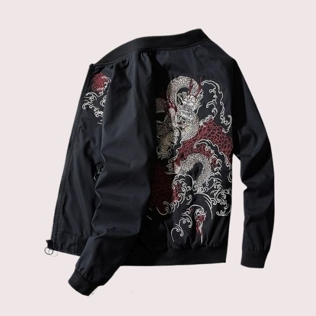 Sukajan Bomber Jacket | Eiyo Kimono