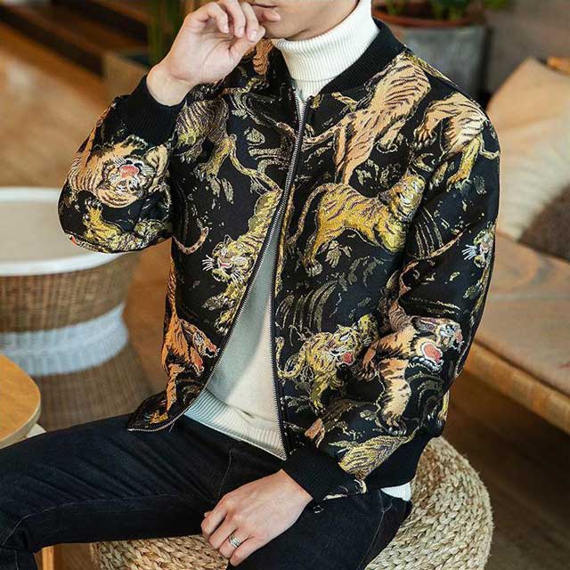 Tiger Sukajan Jacket | Eiyo Kimono