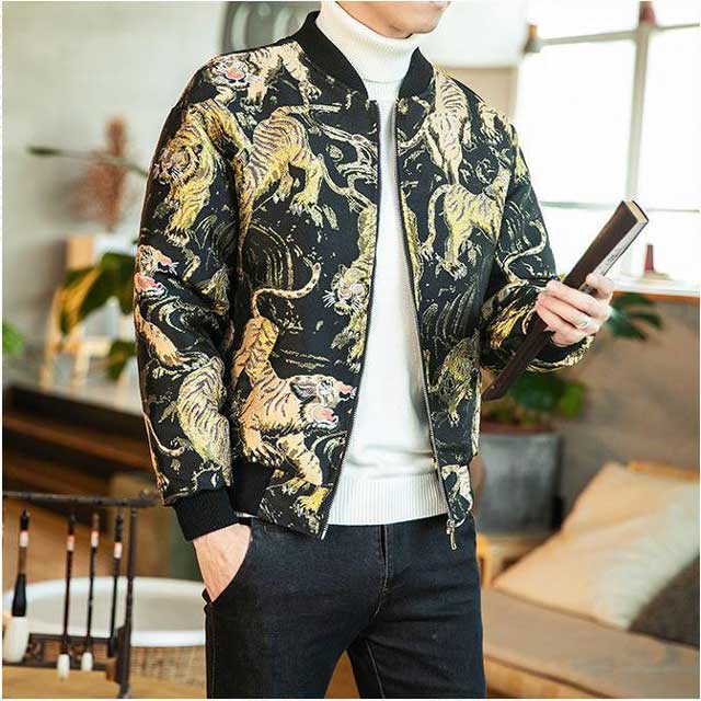 Tiger Sukajan Jacket | Eiyo Kimono