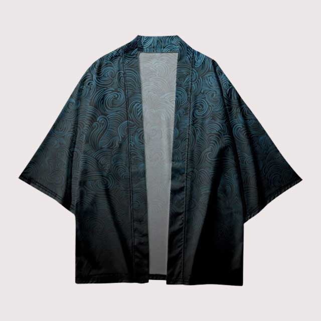Teal Toned Haori | Eiyo Kimono