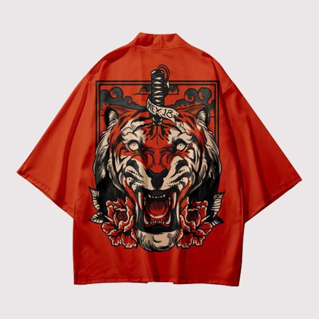Tiger Haori | Eiyo Kimono