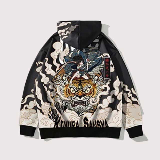 Tiger Hoodie | Eityo Kimono