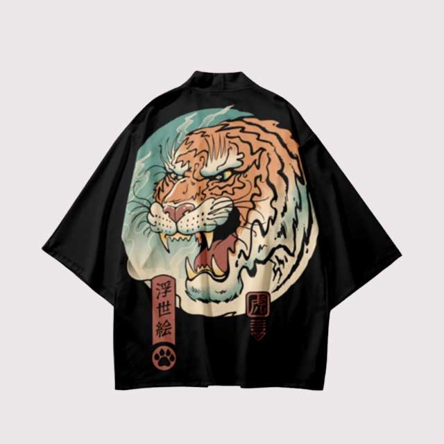 Tiger Print Kimono | Eiyo Kimono