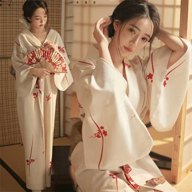 Japanese White Kimono | Eiyo Kimono