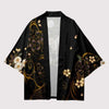 Black Floral Kimono Jacket | Eiyo Kimono