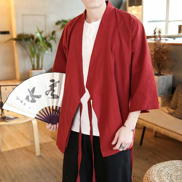 Mens Kimono Jacket
