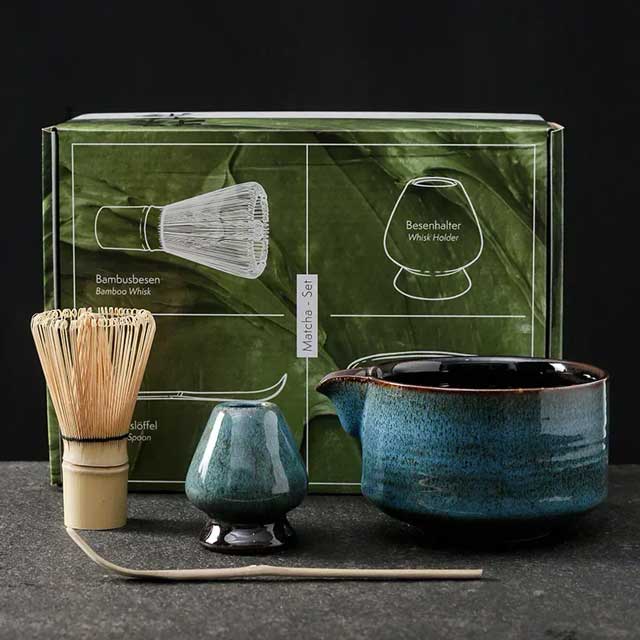 Blue Matcha Tea Tools