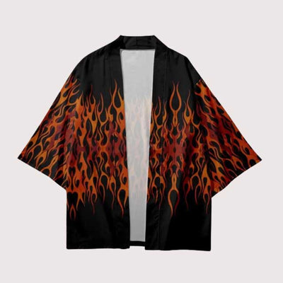 Flame Haori Jacket | Eiyo Kimono