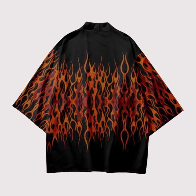 Flame Haori Jacket | Eiyo Kimono