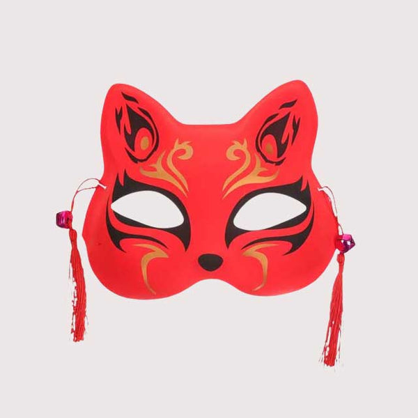 Japanese Cat Masks, Face Mask, Fox Face