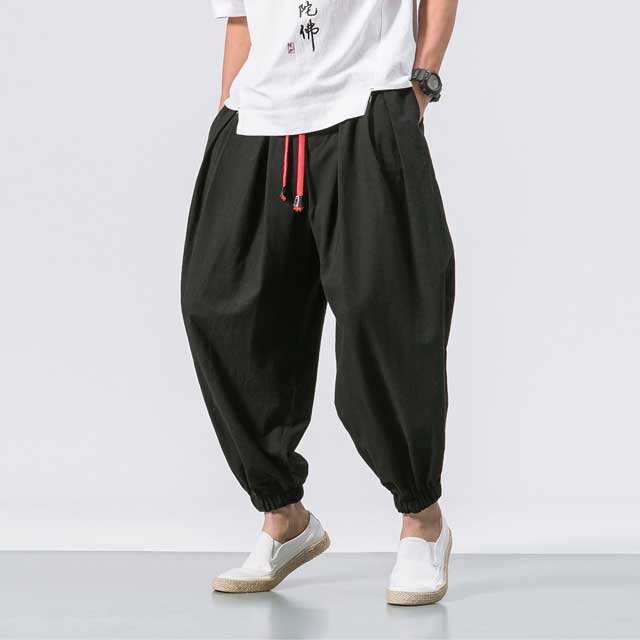 Hakama Jogger Pants | Eiyo Kimono