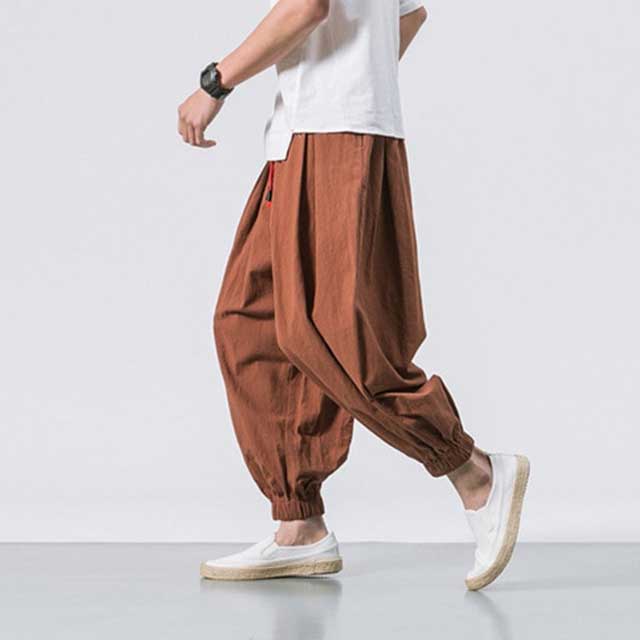 Hakama Jogger Pants | Eiyo Kimono