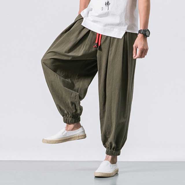 Hakama Jogger Pants | Eiyo Kimono