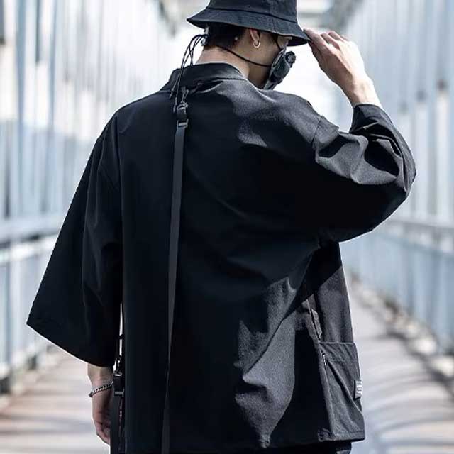 Men's Harajuku Fashion Haori | Eiyo Kimono