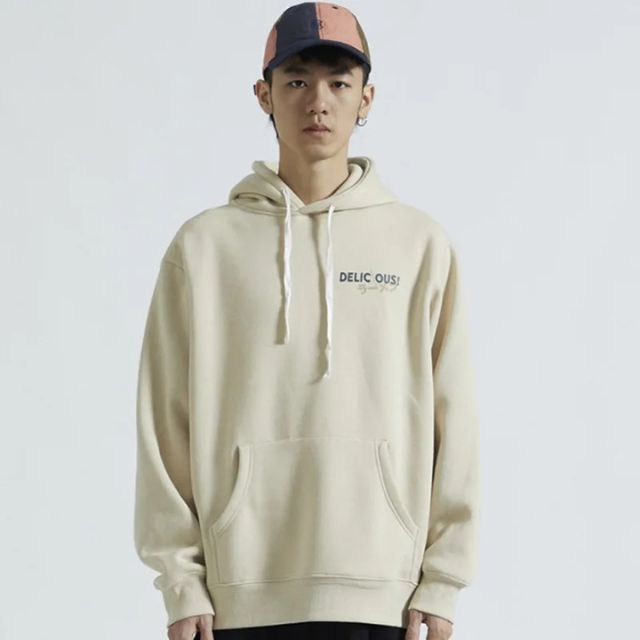 Unisex Japanese-style hoodie featuring koi artwork and kanji text | Eiyo Kimono
