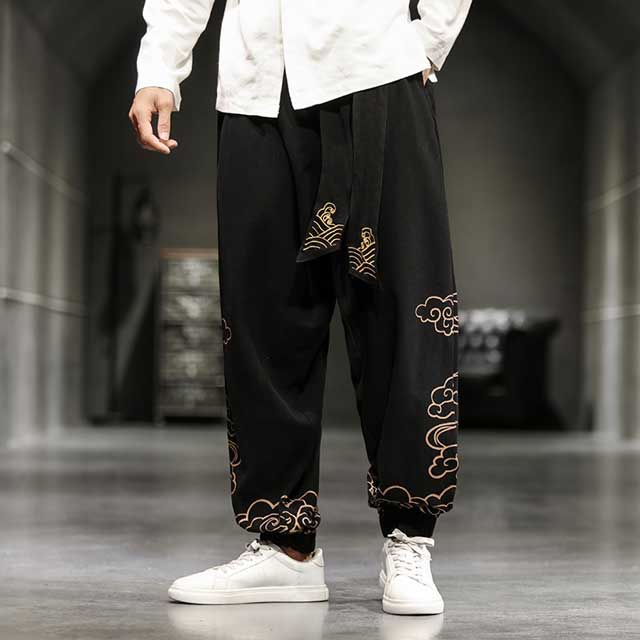 Japanese Jogger Pants | Eiyo Kimono