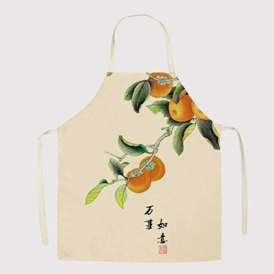 Japanese Linen Apron | Eiyo Kimono