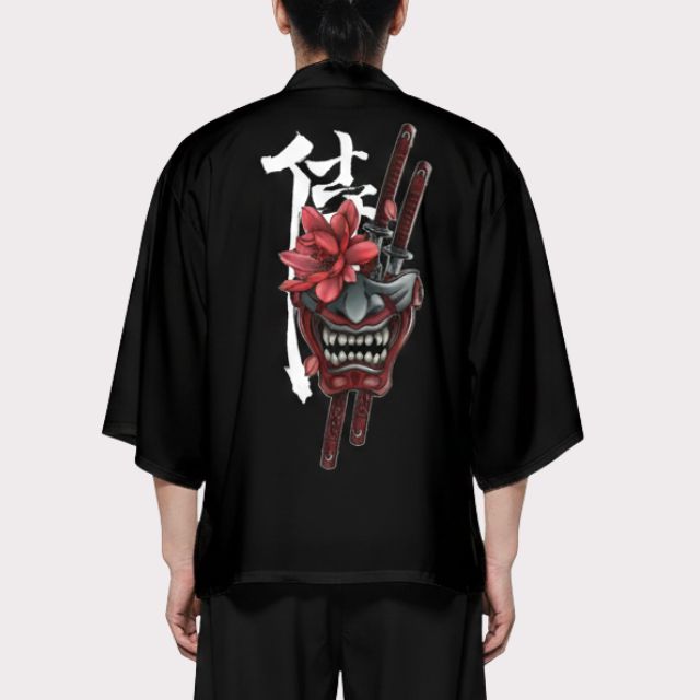 Japanese Oni Mask Haori