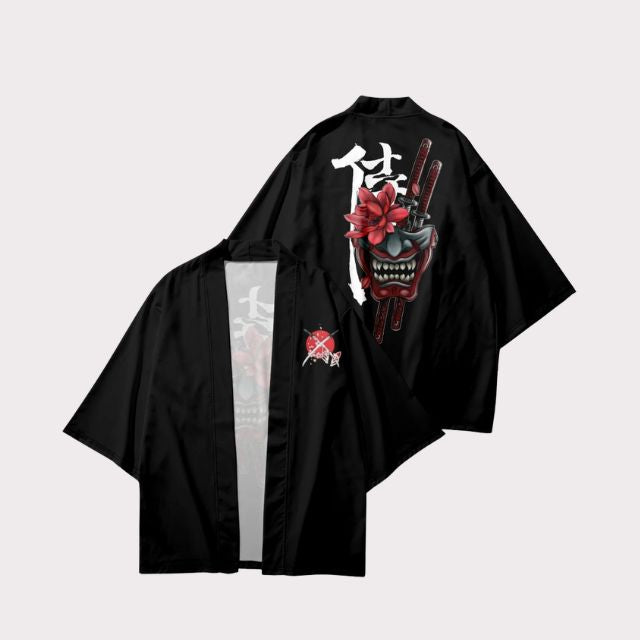 Japanese Oni Mask Haori