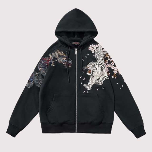 Japanese Hoodie | Eiyo Kimono