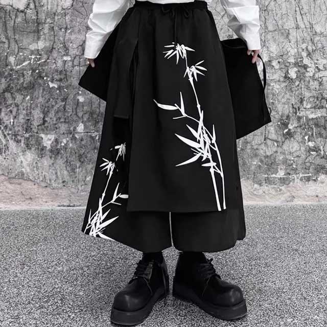Japanese Crop Hakama Pants