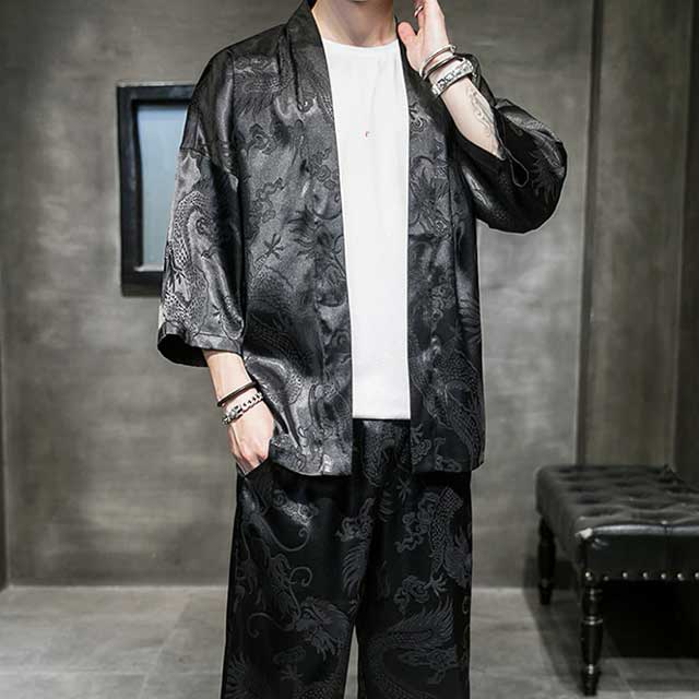 La Paz Kimono & Pants Set