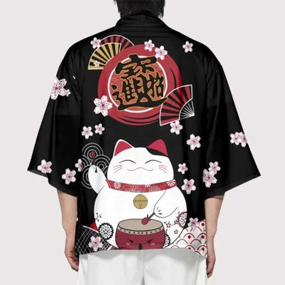 Lucky Cat Haori | Eiyo Kimono