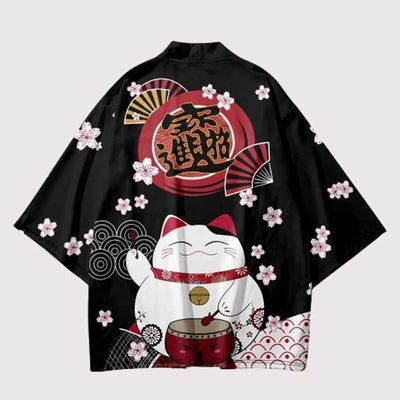 Lucky Cat Haori | Eiyo Kimono