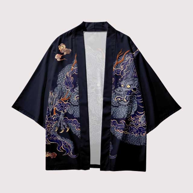 Casual Plus Size Japanese Cardigan Men And Women Kimono Yukata
