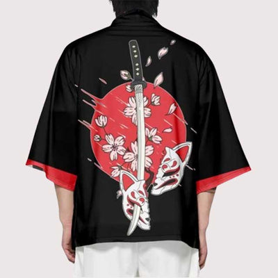 Nine-Tailed Fox Haori | Eiyo Kimono