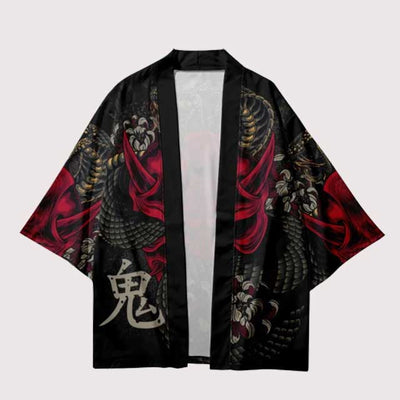 Oni & Snake Haori | Eiyo Kimono