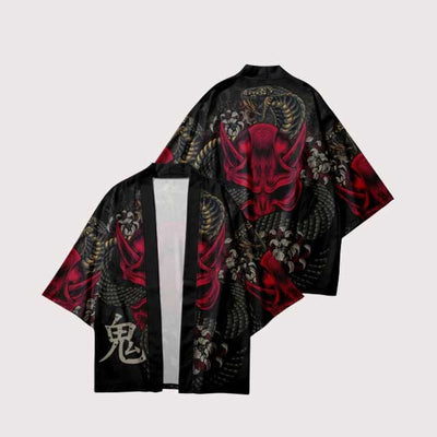Oni & Snake Haori | Eiyo Kimono