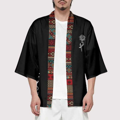 Printed Kimono Cardigan | Eiyo Kimono