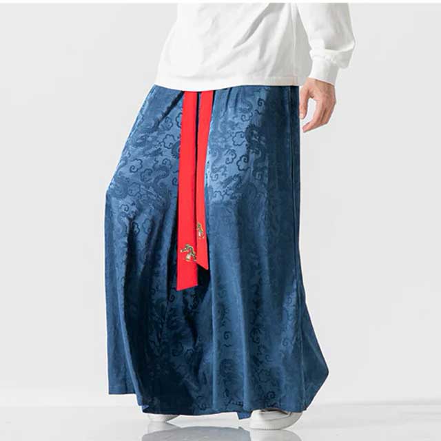 Silky Hakama Pants