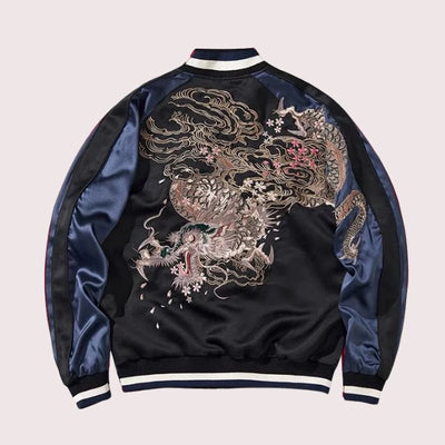 Embroidered Sukajan Jacket | Eiyo Kimono