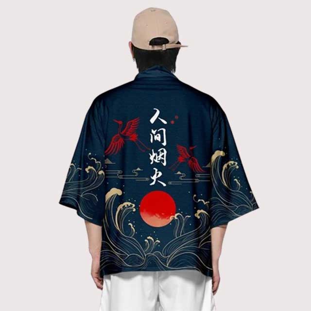 Teal Kimono Jacket | Eiyo Kimono