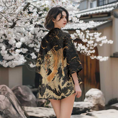 Tiger Haori | Eiyo Kimono