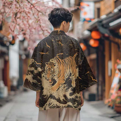 Tiger Haori | Eiyo Kimono