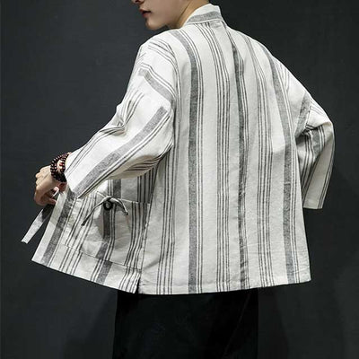 Striped Haori | Eiyo Kimono