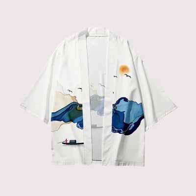 White Haori | Eiyo Kimono