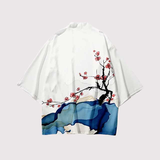 White Haori | Eiyo Kimono