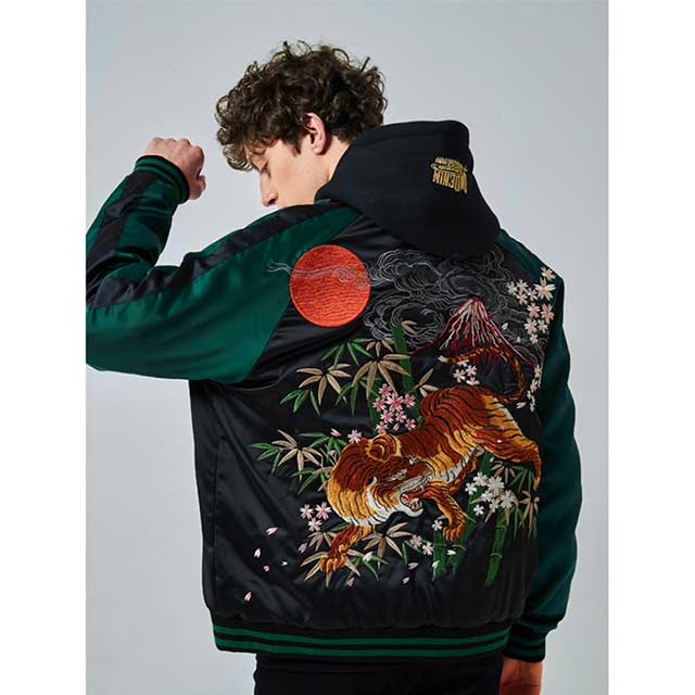 Day to Night Embroidered Souvenir Jacket