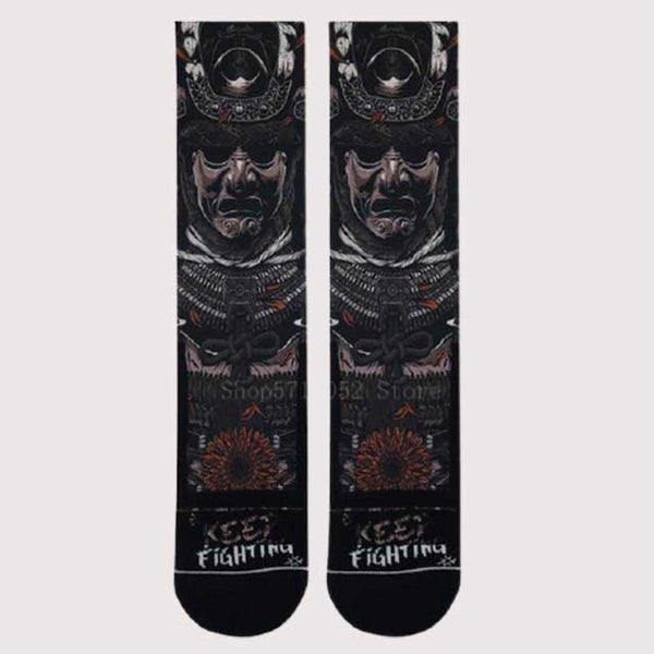 Best Samurai Oni Face Japanese Socks | Eiyo Kimono