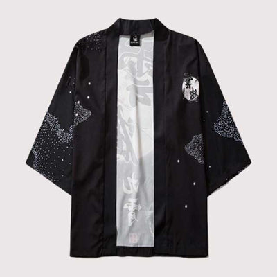 Black Crane Kimono
