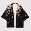 Black Floral Kimono Cardigan | Eiyo Kimono