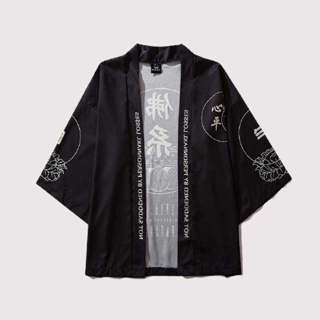 Black Haori | Eiyo Kimono