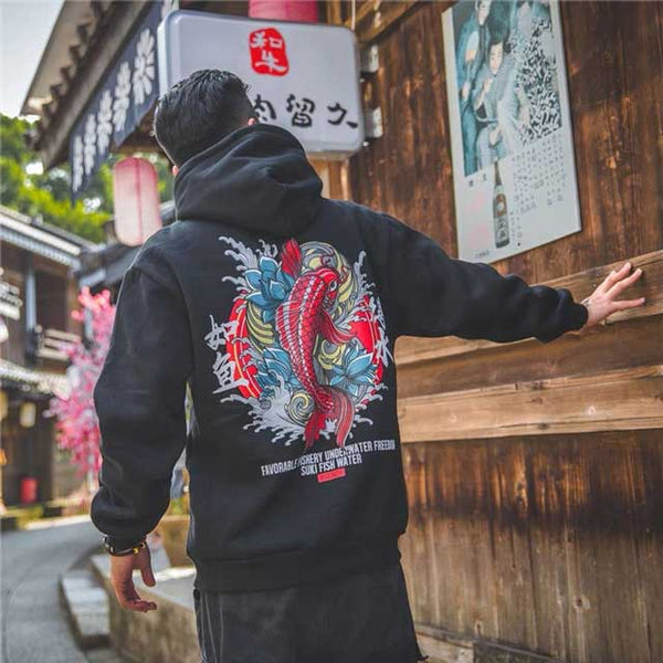 Japanese Style Hoodies Eiyo Kimono