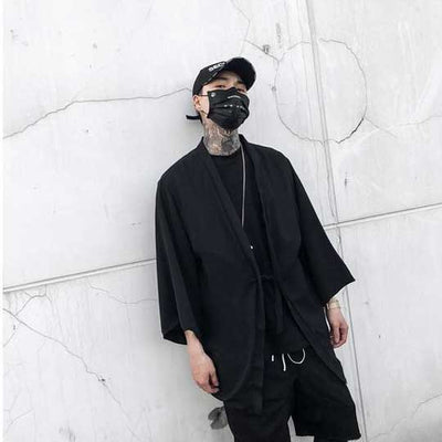 Black Kimono Cardigan | Eiyo Kimono
