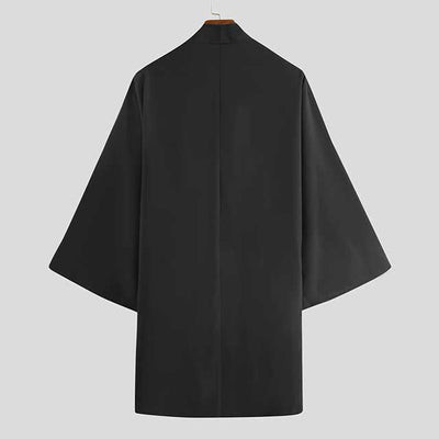 Long Black Kimono Cardigan | Eiyo Kimono