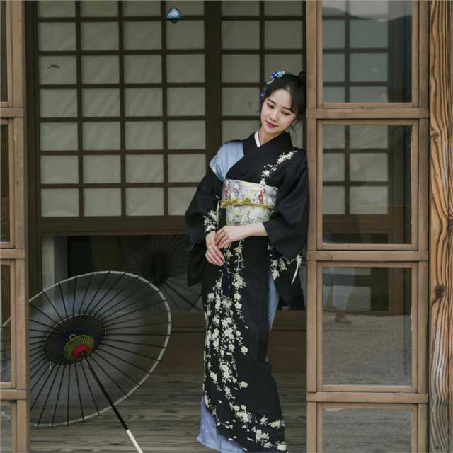 Black Kimono | Eiyo Kimono